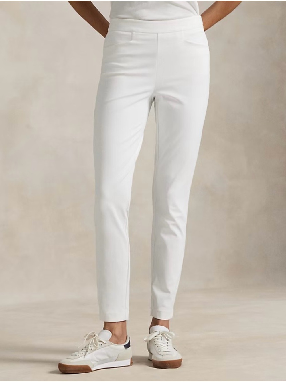 RLX Ralph Lauren White Golf Pants Women’s Size 2 Stretch Performance